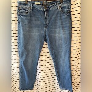 Kut from the Kloth Katy Straight Leg Jeans Sz 16W